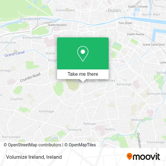Volumize Ireland map