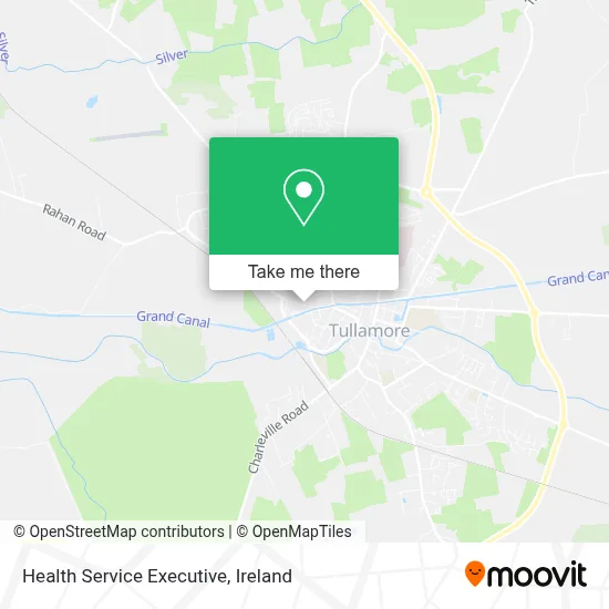 Health Service Executive map
