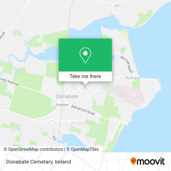 Donabate Cemetary map