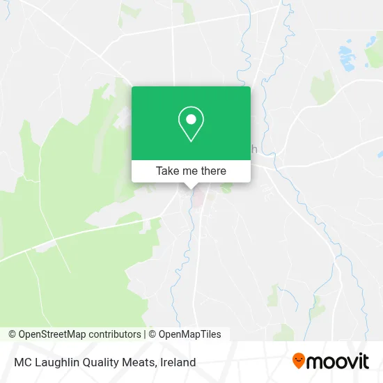MC Laughlin Quality Meats map