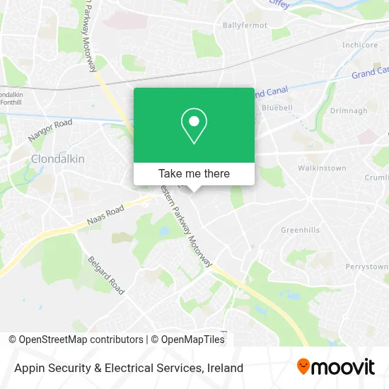 Appin Security & Electrical Services map