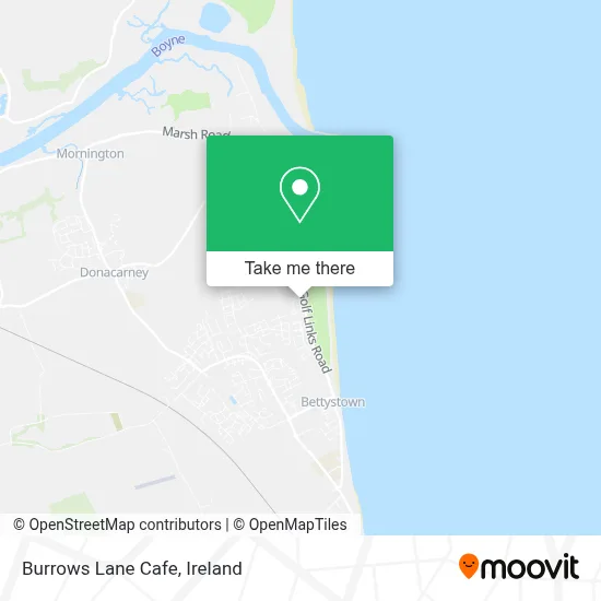 Burrows Lane Cafe map
