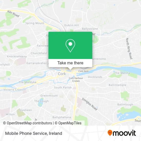 Mobile Phone Service map