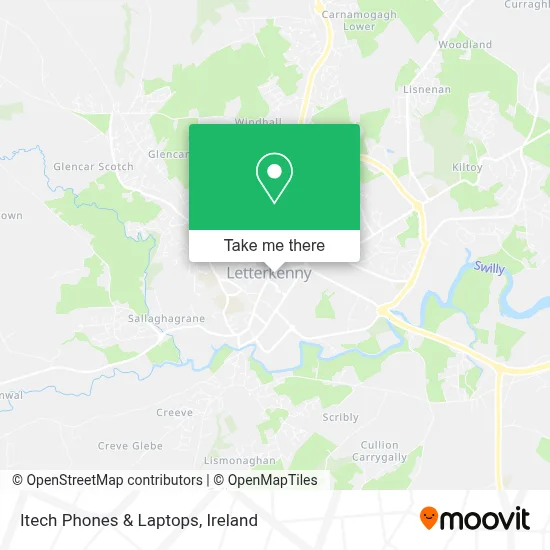 Itech Phones & Laptops map
