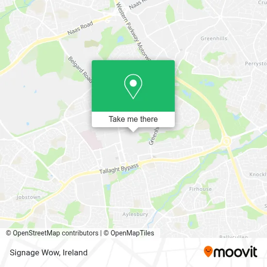Signage Wow map