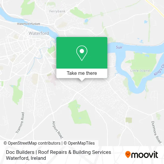 Doc Builders | Roof Repairs & Building Services Waterford map