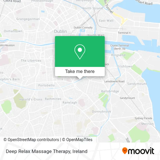 Deep Relax Massage Therapy map