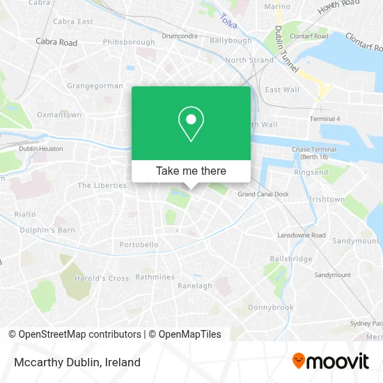 Mccarthy Dublin map