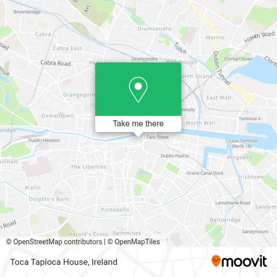 Toca Tapioca House map