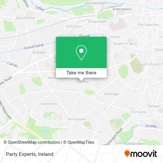 Party Experts map