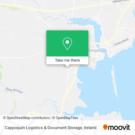 Cappoquin Logistics & Document Storage map