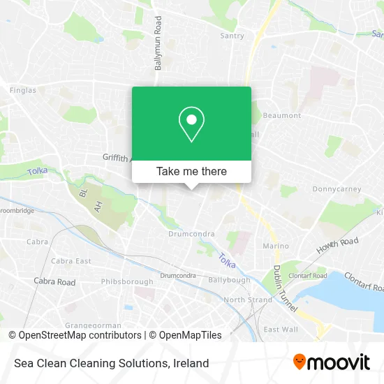 Sea Clean Cleaning Solutions map