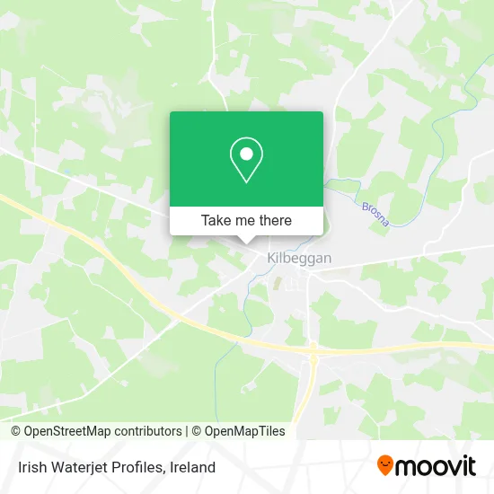 Irish Waterjet Profiles map