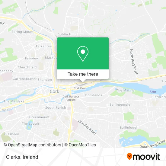 Clarks map