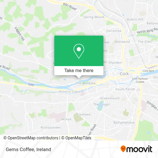 Gems Coffee map