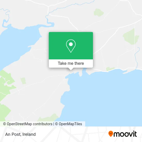 An Post map