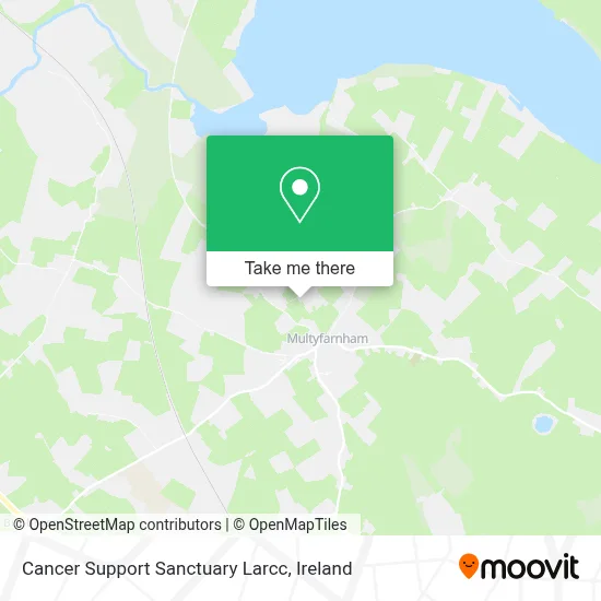 Cancer Support Sanctuary Larcc map