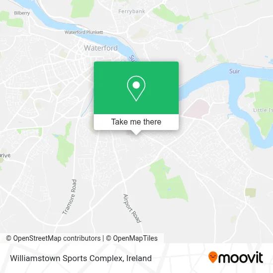 Williamstown Sports Complex map
