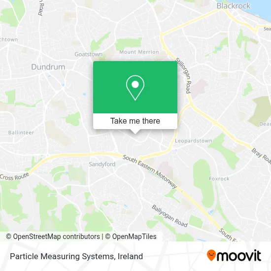 Particle Measuring Systems map