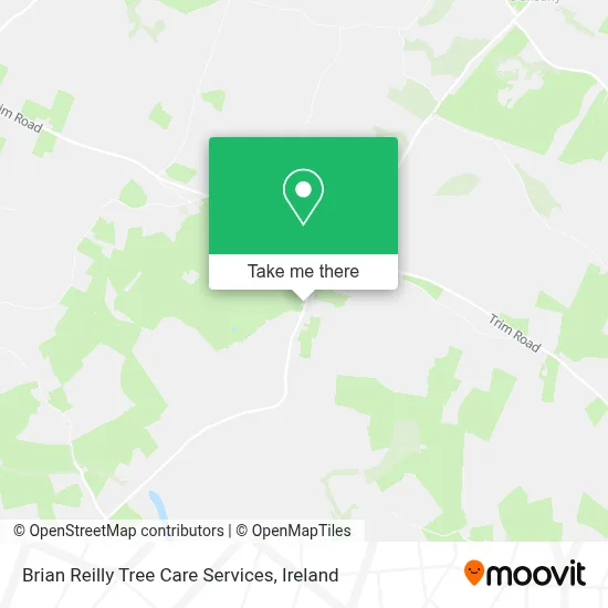 Brian Reilly Tree Care Services map