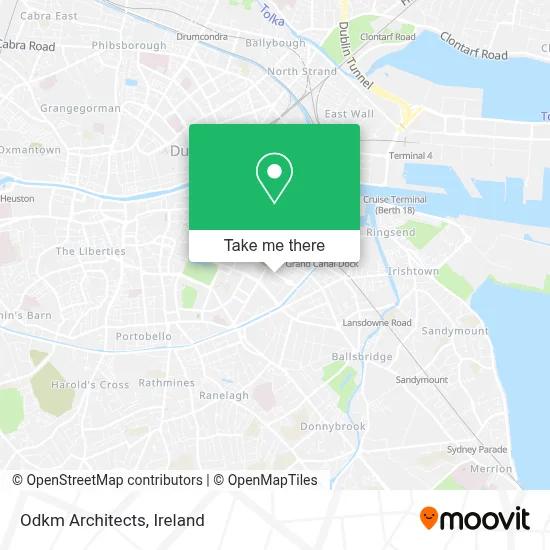 Odkm Architects map