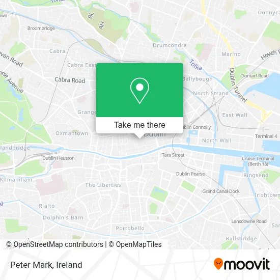 Peter Mark map