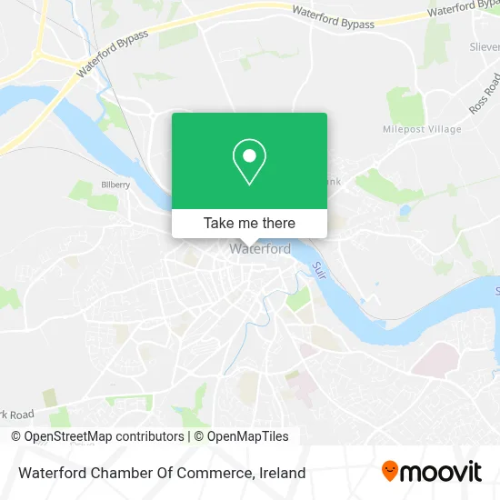 Waterford Chamber Of Commerce map