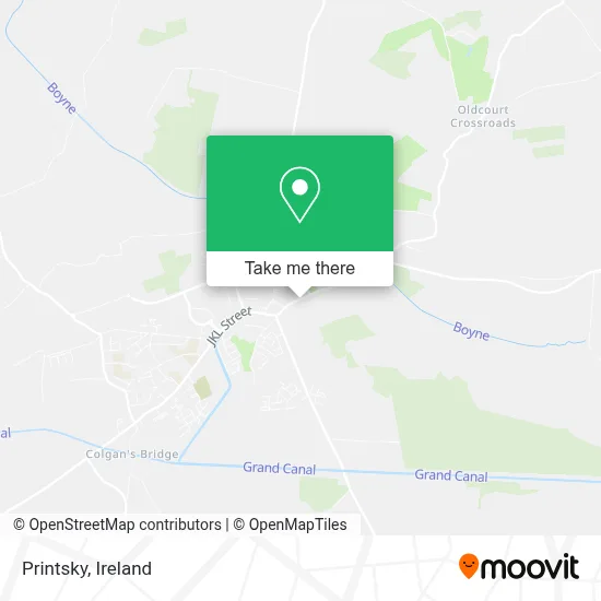 Printsky map
