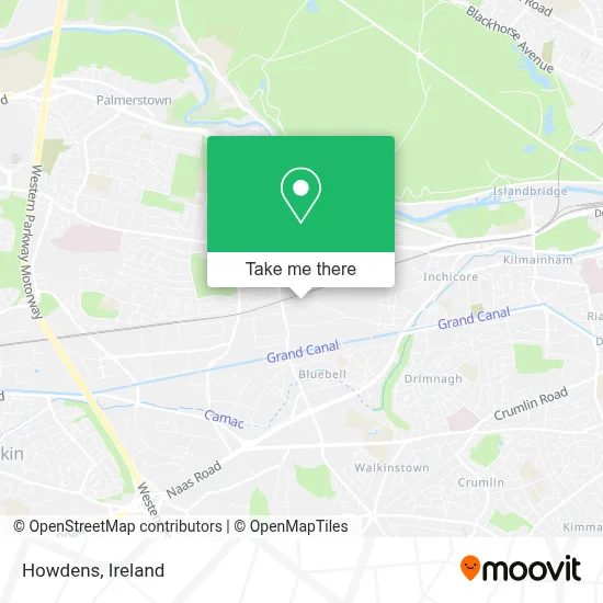 Howdens map