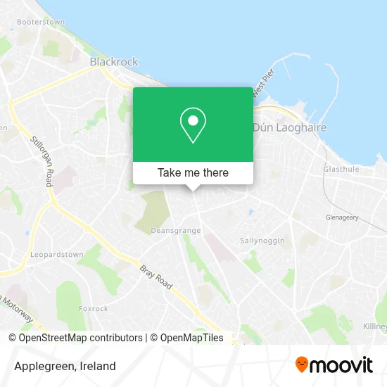 Applegreen map