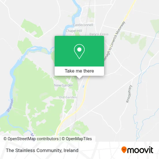 The Stainless Community map