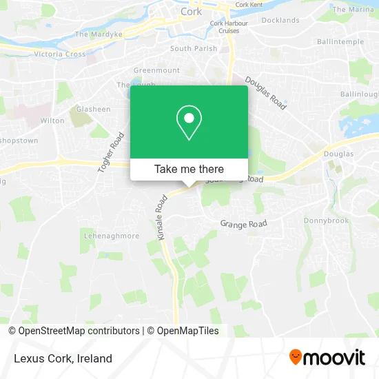 Lexus Cork map
