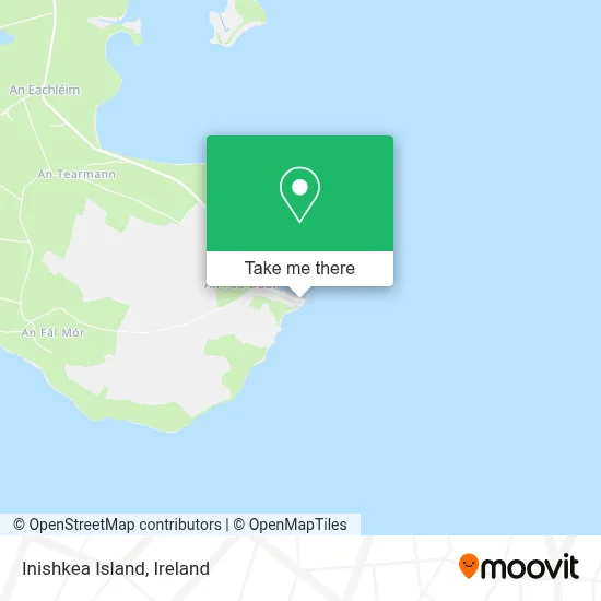 Inishkea Island map