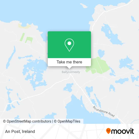 An Post map