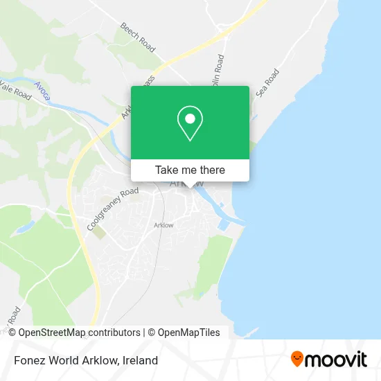 Fonez World Arklow map