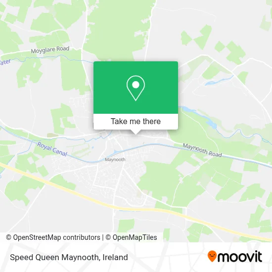 Speed Queen Maynooth map