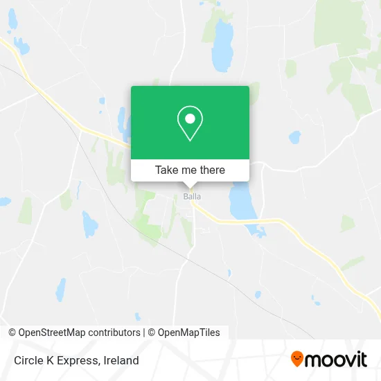 Circle K Express map