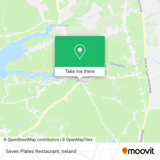 Seven Plates Restaurant map