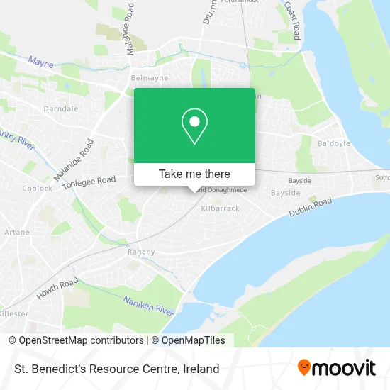 St. Benedict's Resource Centre map