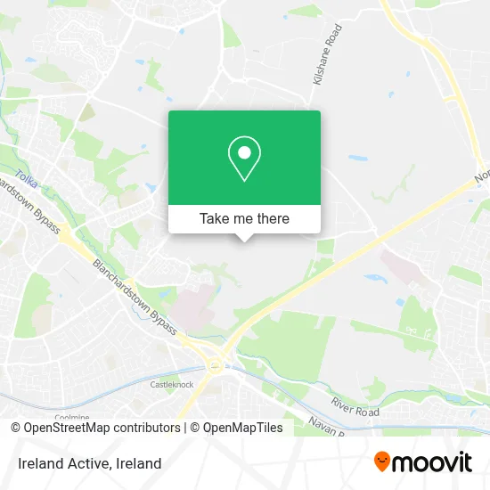 Ireland Active map