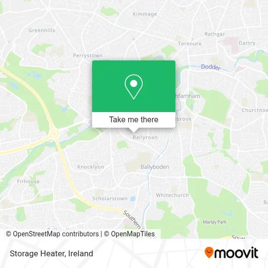 Storage Heater map