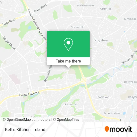 Kett's Kitchen map