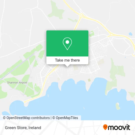 Green Store map