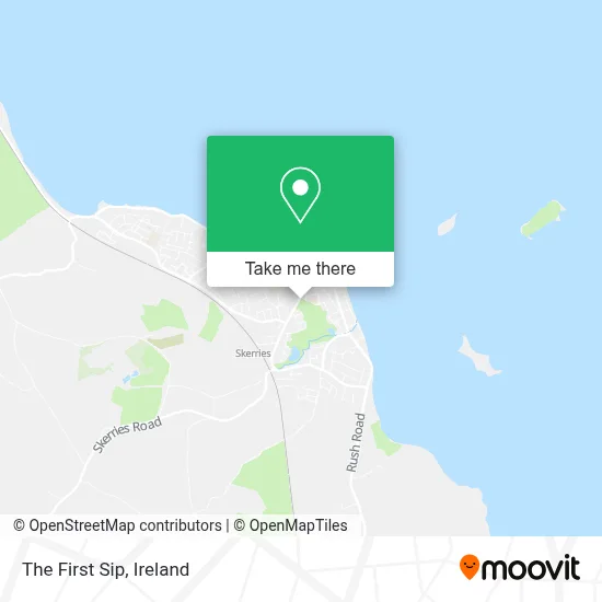 The First Sip map