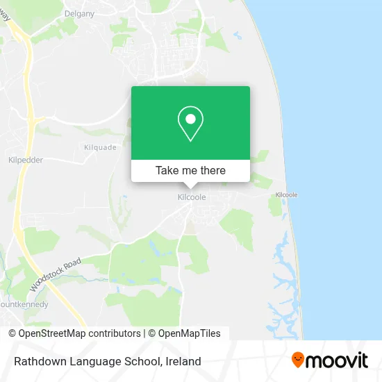 Rathdown Language School map