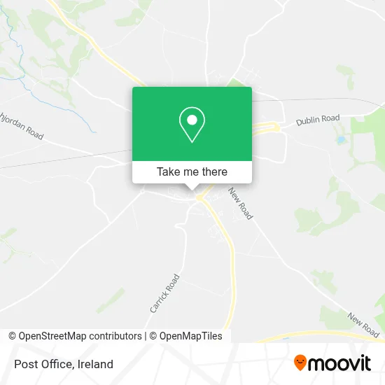 Post Office map