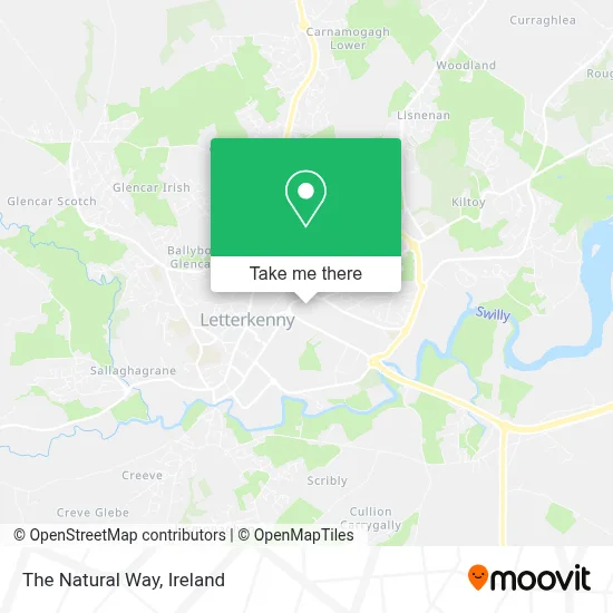 The Natural Way map