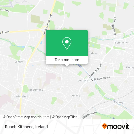 Ruach Kitchens map