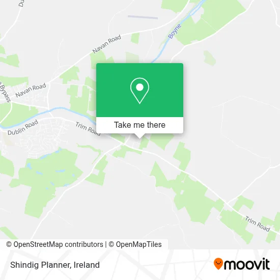 Shindig Planner map