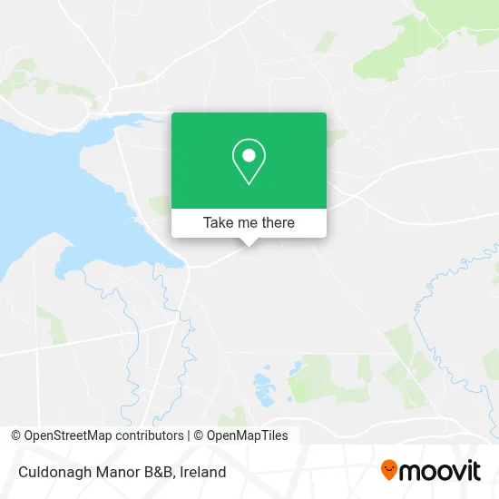 Culdonagh Manor B&B map